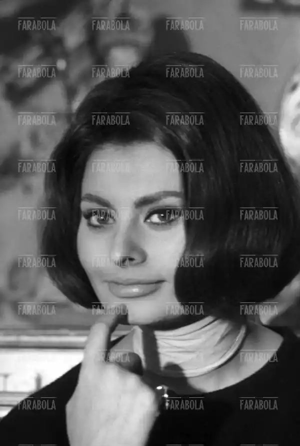 Sophia Loren a casa, Parigi, 1962