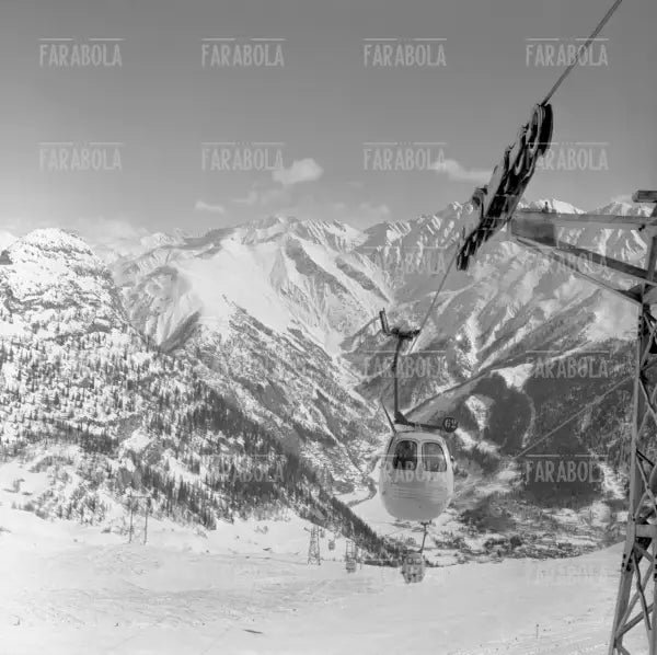Ovovia a Courmayeur, 1962