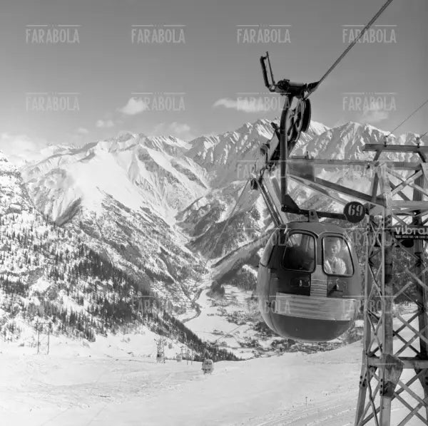 Ovovia a Courmayeur, 1962