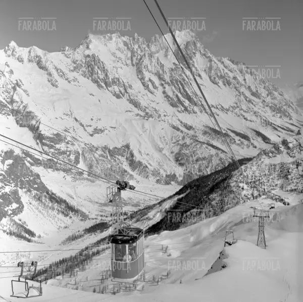 Funivia a Courmayeur, 1962