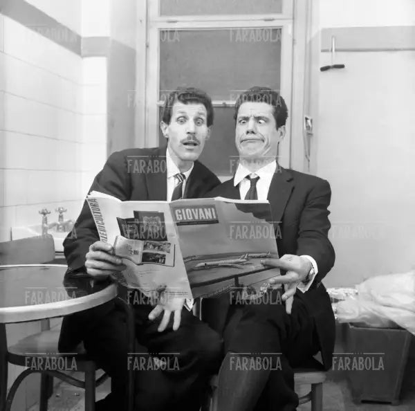Franco Franchi e Ciccio Ingrassia, Milano, 1962