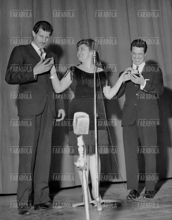 Franco Franchi e Ciccio Ingrassia, Premio Maschere d'oro, Teatro Smeraldo, Milano, 1962