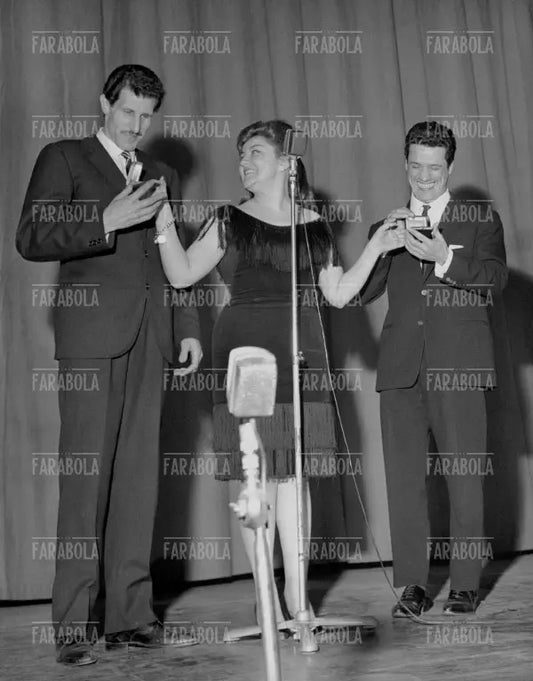 Franco Franchi e Ciccio Ingrassia, Premio Maschere d'oro, Teatro Smeraldo, Milano, 1962