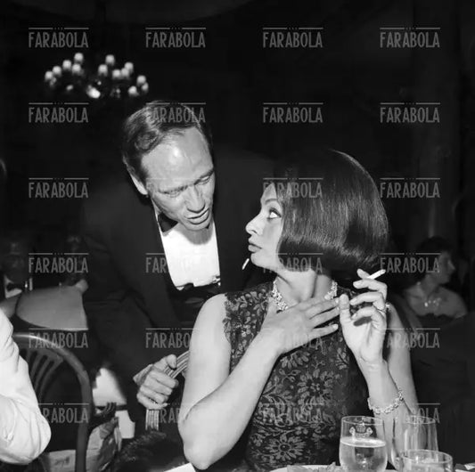 Sophia Loren e Mel Ferrer, Festival di Cannes, 1962