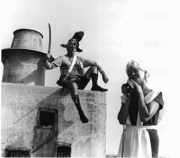Dario Fo e Franca Rame in uno sketch, Programma TV Canzonissima, 1962
