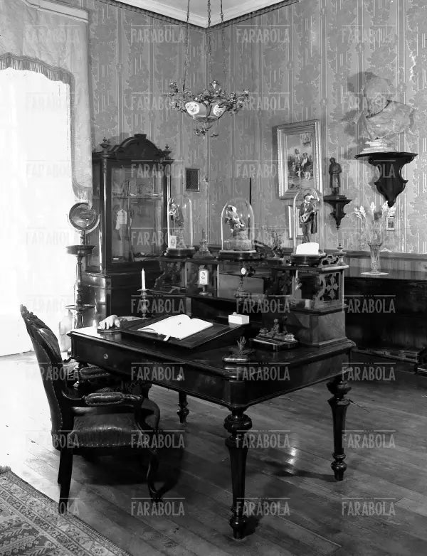 Scrivania di Giuseppe Verdi, Villa Verdi, Sant'Agata di Busseto, 1962