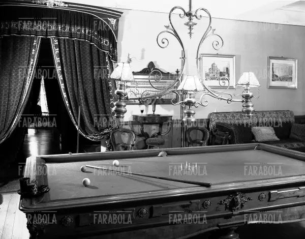 Sala del biliardo, Villa Verdi, Sant'Agata di Busseto, 1962