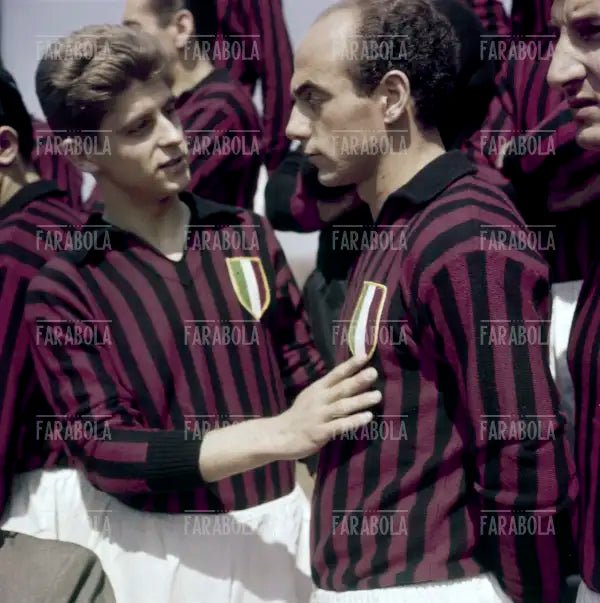 Gianni Rivera e Dino Sani, Milan, 1962