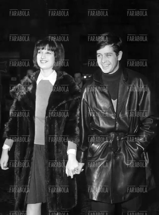 Mina e Corrado Pani, Milano, 1963