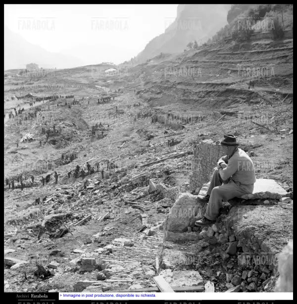 Disastro del Vajont, soccorritori, 1963