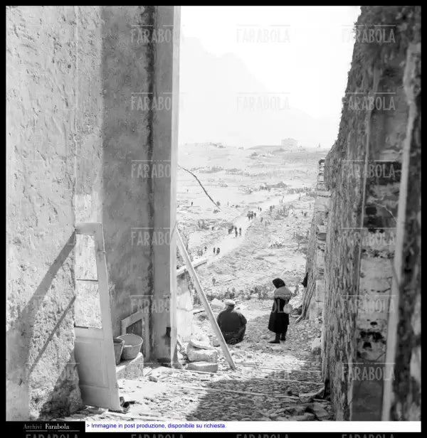 Disastro del Vajont, soccorritori, 1963