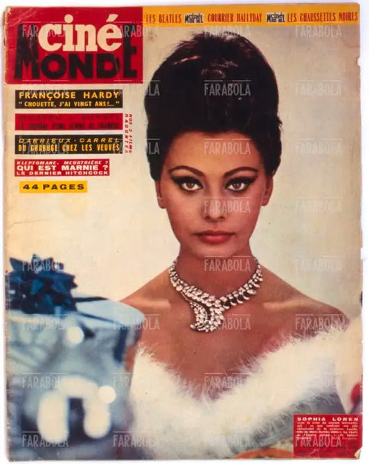 Sophia Loren, Copertina di Cinémonde, 1964
