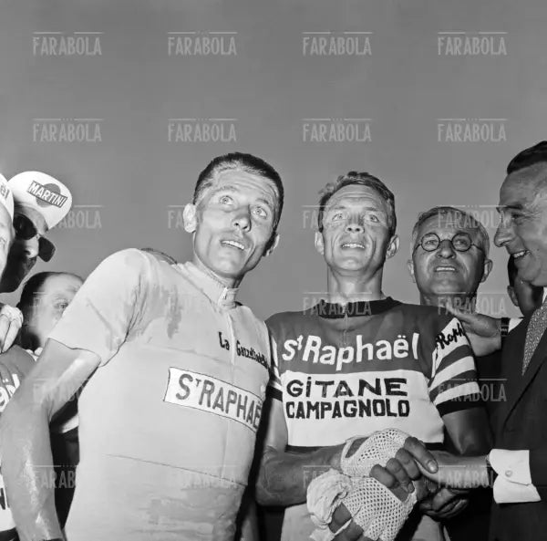 Jacques Anquetil e Willi Altig, Velodromo Vigorelli, Milano, 1964