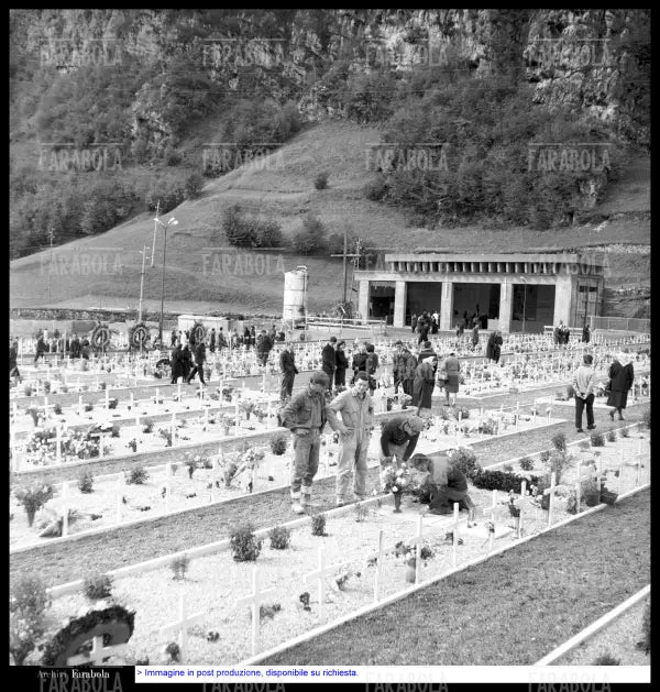 Disastro del Vajont, primo anniversario, 1964