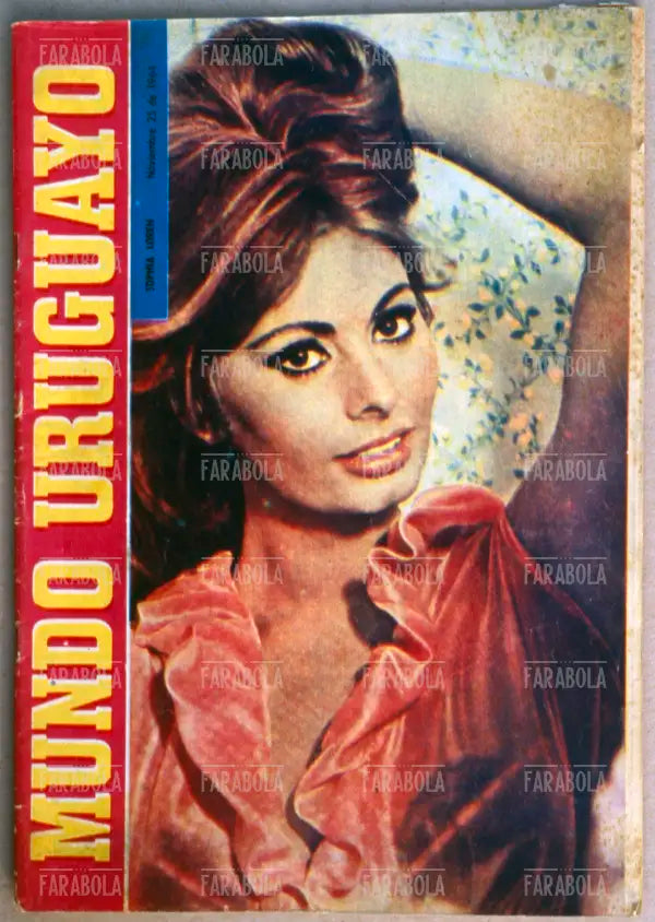Sophia Loren, Copertina di Mondo Uruguayo, 1964