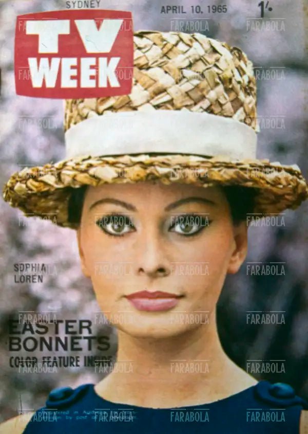 Sophia Loren, Copertina di TV Week, 1965