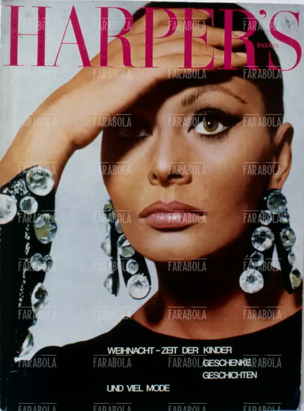 Sophia Loren, Copertina di Harper's Bazaar, 1965