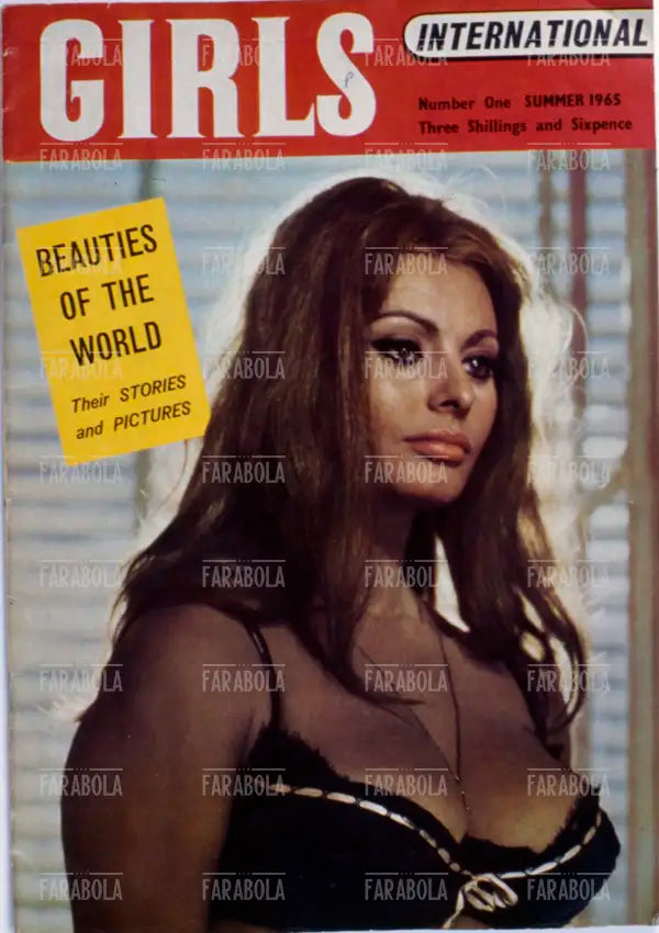 Sophia Loren, Copertina di Girls International, 1965