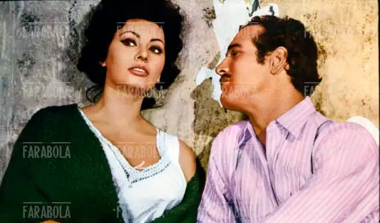 Sophia Loren e Paul Newman, Film Lady L, 1965
