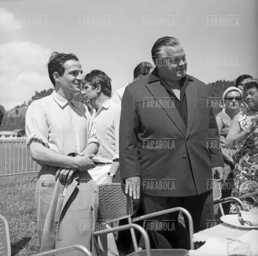 FranÁois Truffaut e Orson Welles, Festival di Cannes, 1966