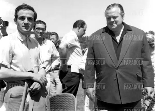 FranÁois Truffaut e Orson Welles, Festival di Cannes, 1966