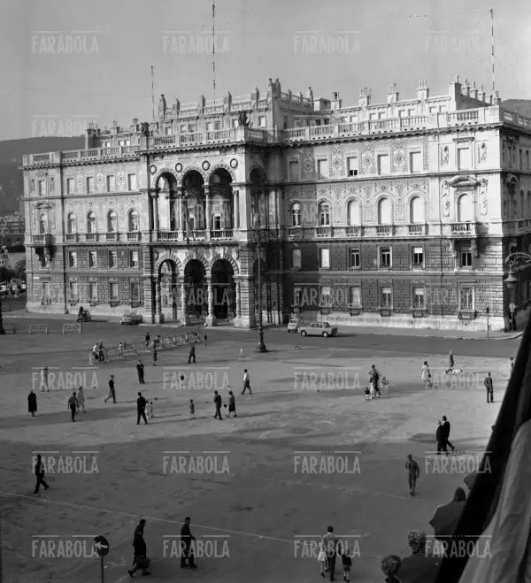 Palazzo del Governo in Piazza dell'Unità d'Italia, Trieste, 1966