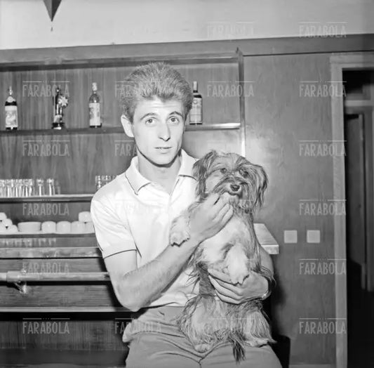 Gianni Rivera, ritiro della Nazionale per i Mondiali, Milanello, 1966