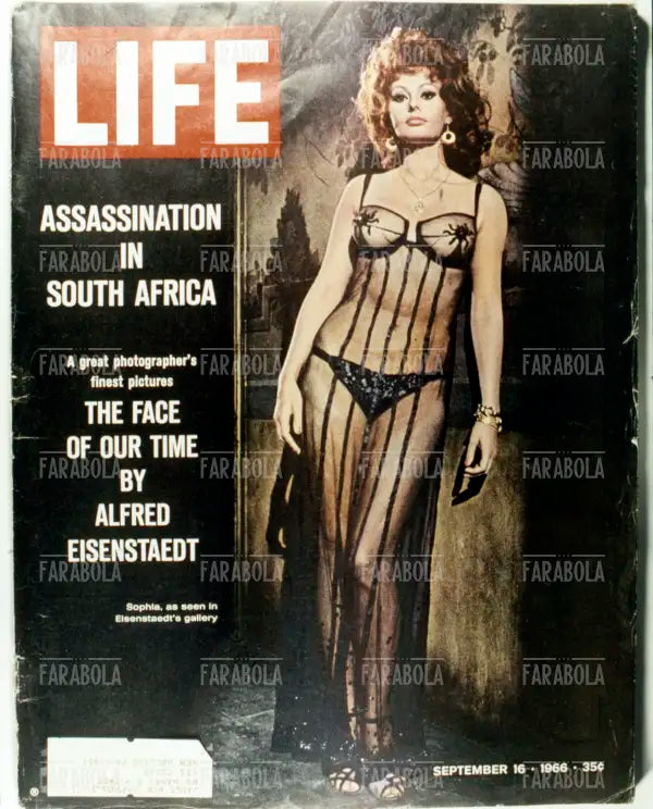 Sophia Loren, Copertina di Life, 1966
