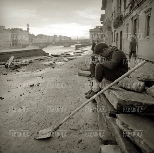 La disperazione di un ragazzo, Alluvione di Firenze, 1966