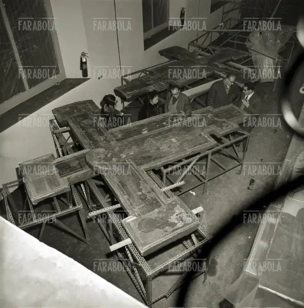 Restauro del Crocifisso di Cimabue, Alluvione di Firenze, 1966