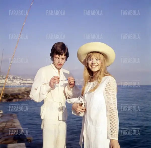 Mick Jagger e Marianne Faithfull, Festival di Sanremo, 1967