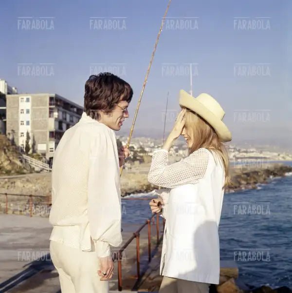Mick Jagger e Marianne Faithfull, Festival di Sanremo, 1967