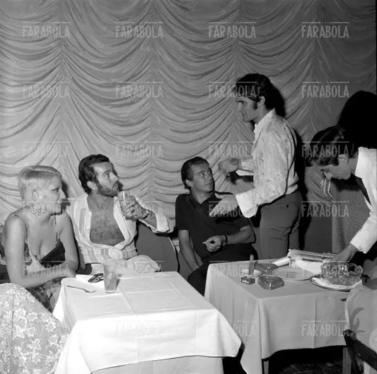 Fausto Leali, Mina e Augusto Martelli alla Bussola, Versilia, 1967