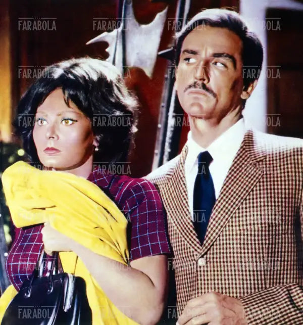 Sophia Loren e Vittorio Gassman, Film Questi fantasmi, 1967