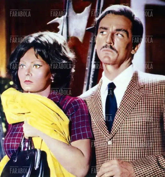 Sophia Loren e Vittorio Gassman, Film Questi fantasmi, 1967
