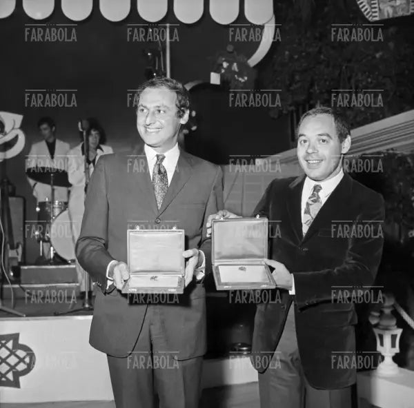 Renzo Arbore e Gianni Boncompagni, Premio Riccione, 1968