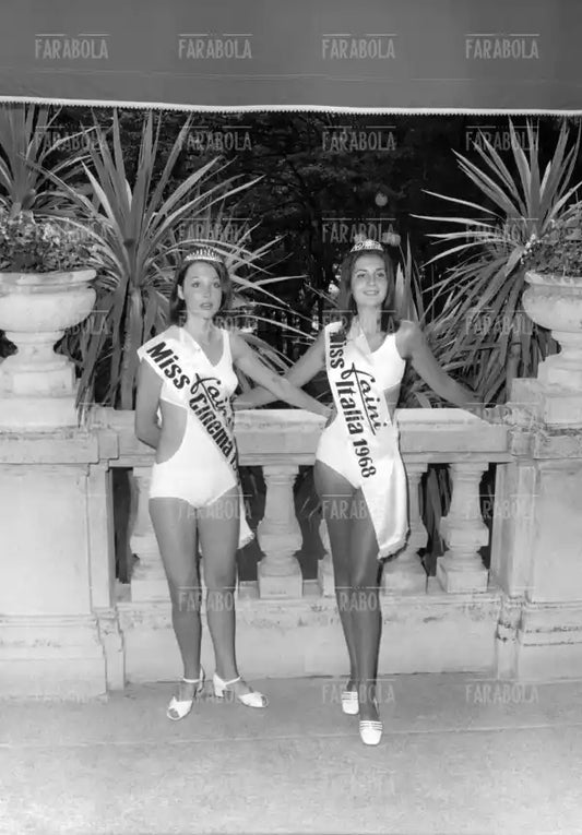 Graziella Chiappalone ed Eleonora Minotto, Miss Italia 1968