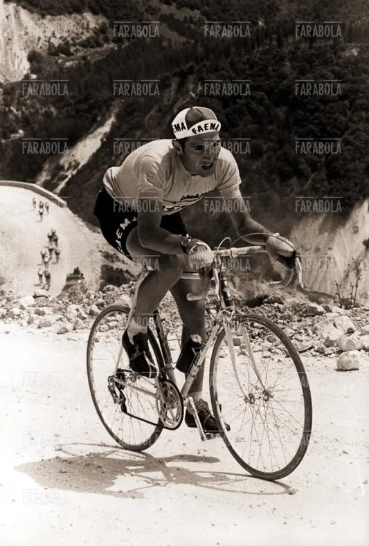 Eddy Merckx in maglia rosa, Giro d'Italia, 1969