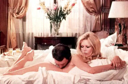 Brigitte Bardot e Maurice Ronet, Film Les femmes, 1969