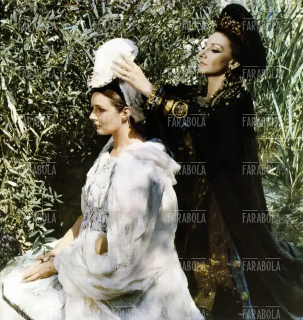 Margareth Clémenti e Maria Callas, Film Medea, 1969