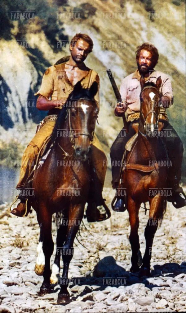 Terence Hill e Bud Spencer, film Lo chiamavano Trinità, 1970