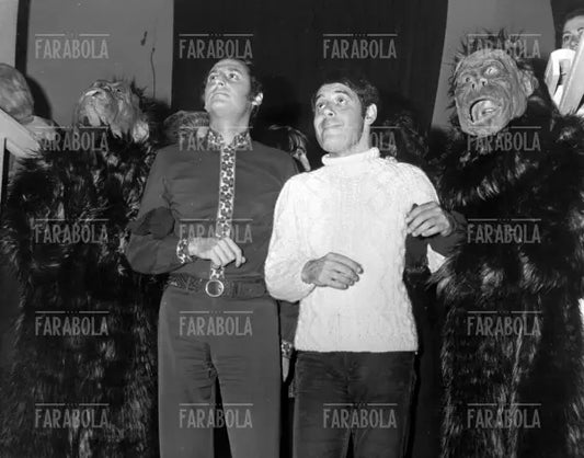 Gianni Boncompagni e Renzo Arbore, anni 70