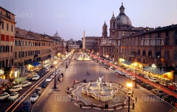 Piazza Navona, Roma, anni 70