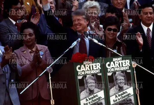 Jimmy Carter in campagna elettorale, anni 70