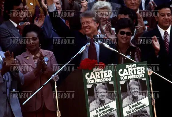 Jimmy Carter in campagna elettorale, anni 70