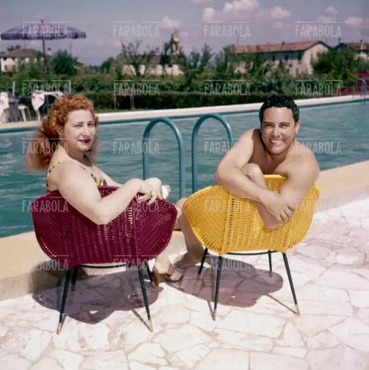 Mario Del Monaco con la moglie, anni 70