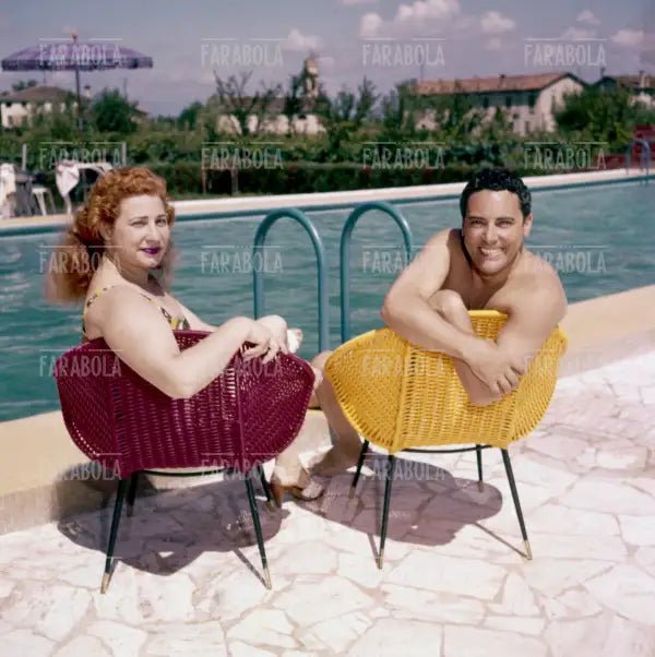 Mario Del Monaco con la moglie, anni 70