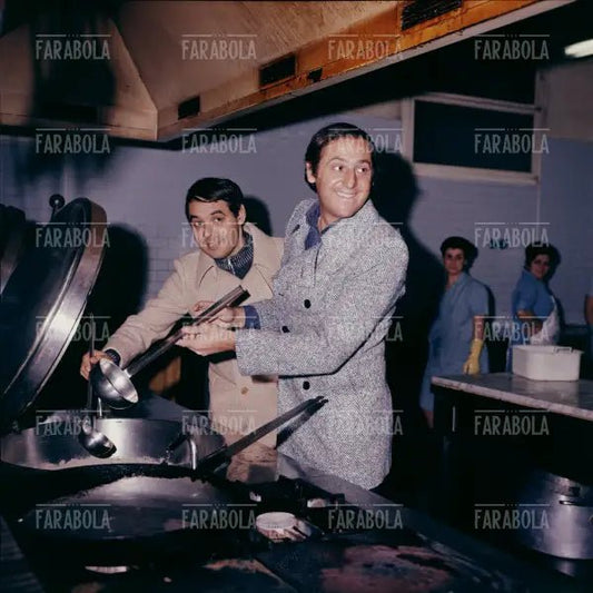 Gianni Boncompagni e Renzo Arbore, Roma, anni 70