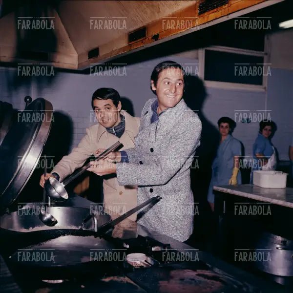Gianni Boncompagni e Renzo Arbore, Roma, anni 70