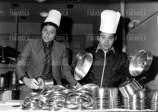 Gianni Boncompagni e Renzo Arbore, anni 70